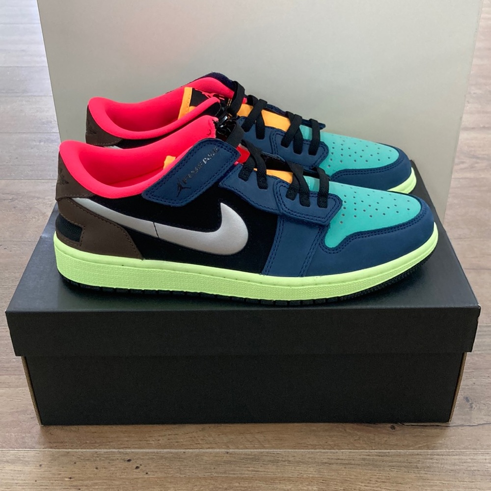 Jordan 1 low flyease bioshock Mens size 10